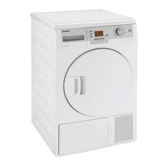 Blomberg TKF 8451 ZGC 50 Tumble Dryer Manuals