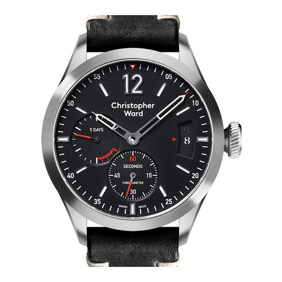 Christopher Ward C8 Power Reserve Owner's Handbook Manual