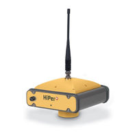 Topcon HiPer Plus Operator's Manual