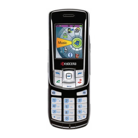 Kyocera KX5 Slider Remix User Manual
