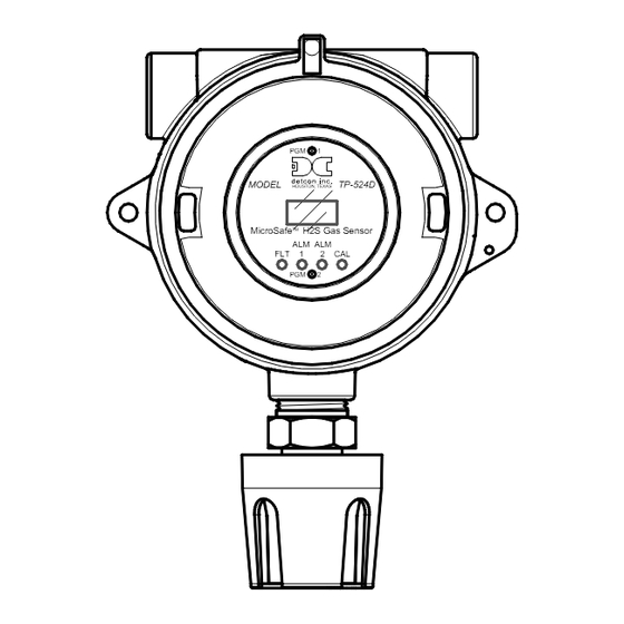 Detcon TP-524D Instruction Manual