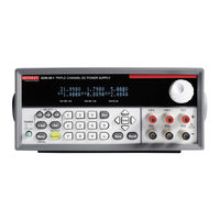 Keithley 2230-30-1 Specification And Performance Verification Technical Reference