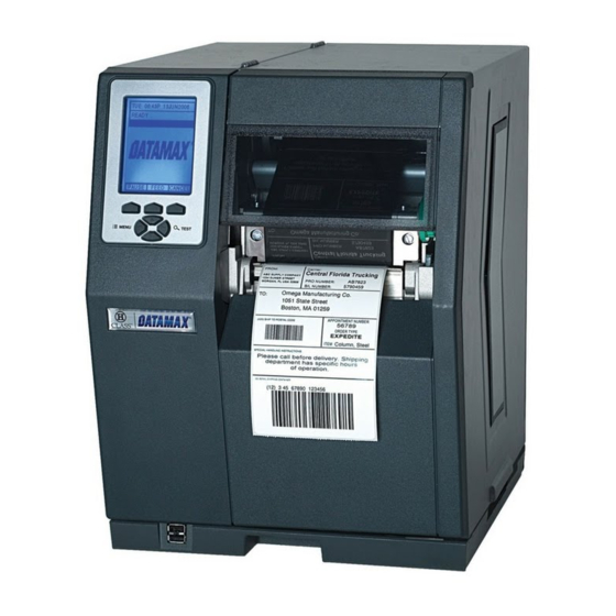 Datamax H-Class Manual