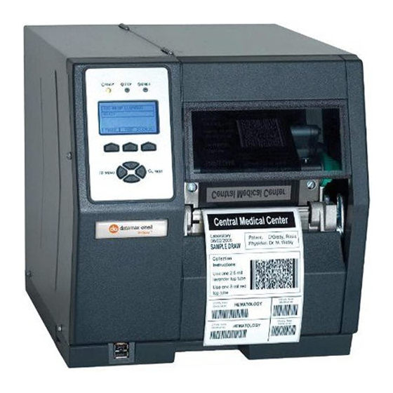 Datamax H-Class Quick Start Manual