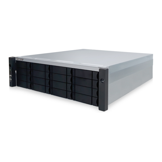 Wisenet TAW-4000H16 Quick Manual