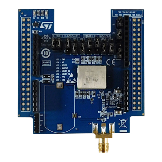 ST X-NUCLEO-GNSS2A1 User Manual