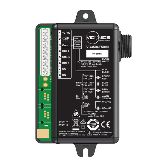 Viconics 8000 Installation Manual