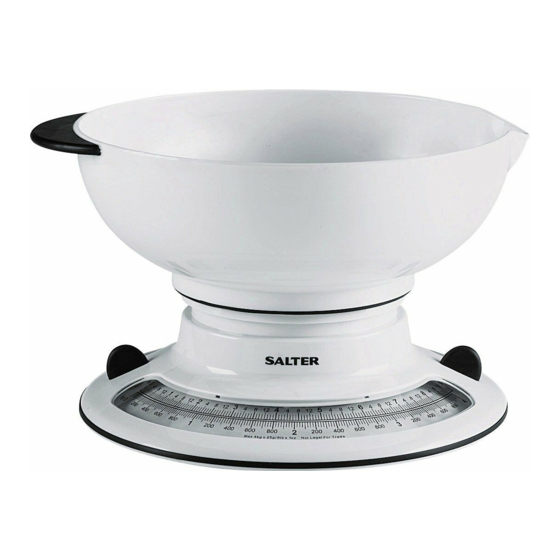 SALTER AQUAWEIGHT INSTRUCTIONS AND GUARANTEE Pdf Download ManualsLib