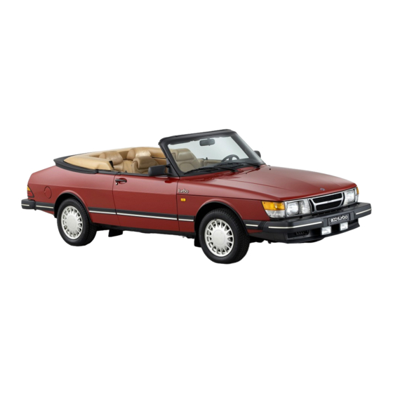 Saab 1992  900 Owner's Manual
