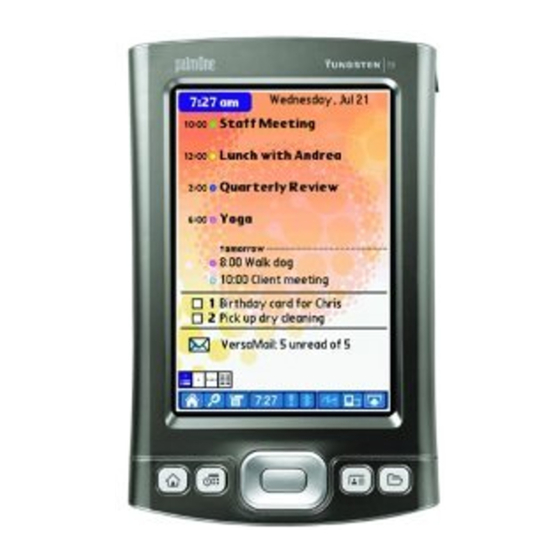palmOne Tungsten T5 Getting Started