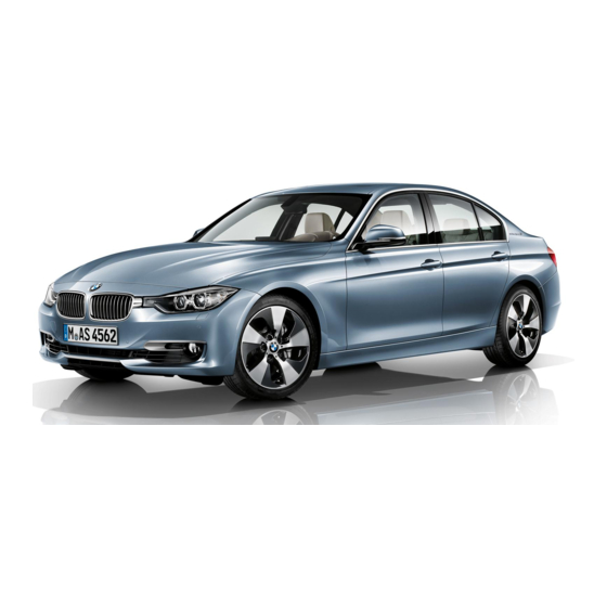 BMW ACTIVE HYBRID 3 Owner's Manual
