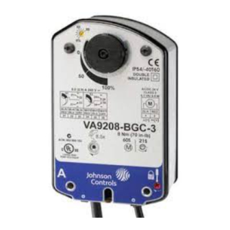 Johnson Controls VA9208-Bxx-x Series Installation Instructions Manual