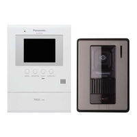 Panasonic VL-SV30 Quick Start Manual