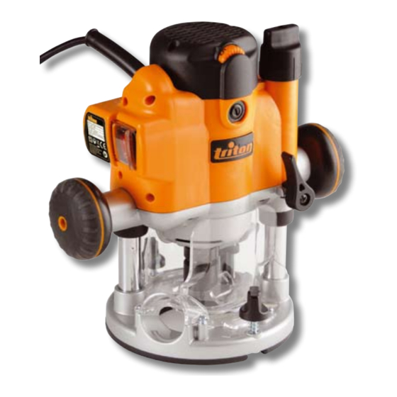 Triton JOF001EUP Operating/Safety Instructions Manual