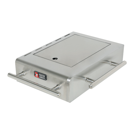 Mayer Barbecue 1000013830 Assembly Instructions