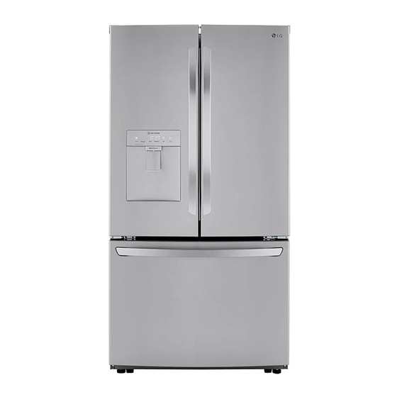 LG LRFWS2906D Owner's Manual