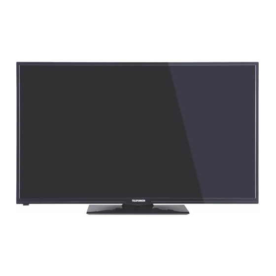 Telefunken D50F272N4CW LCD Television Manuals