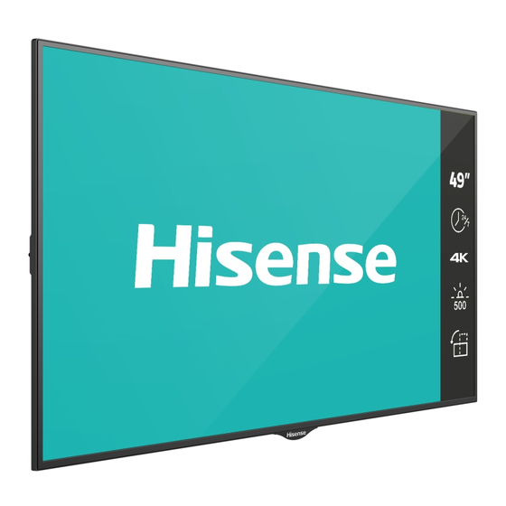 Hisense 49BM66AE User Manual