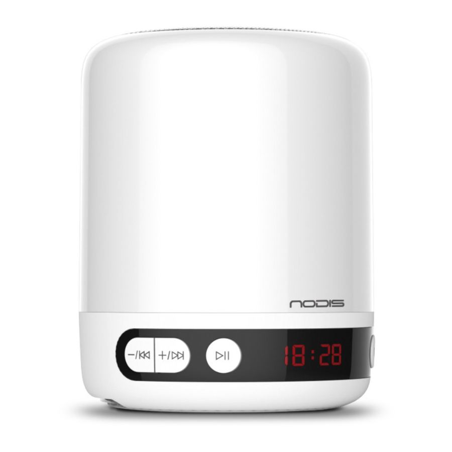 User Manuals: Nodis Sunlight Bluetooth Speaker