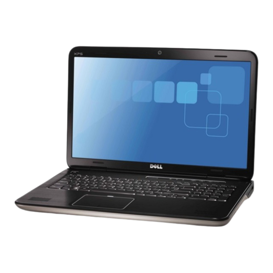 Dell XPS L502X Service Manual