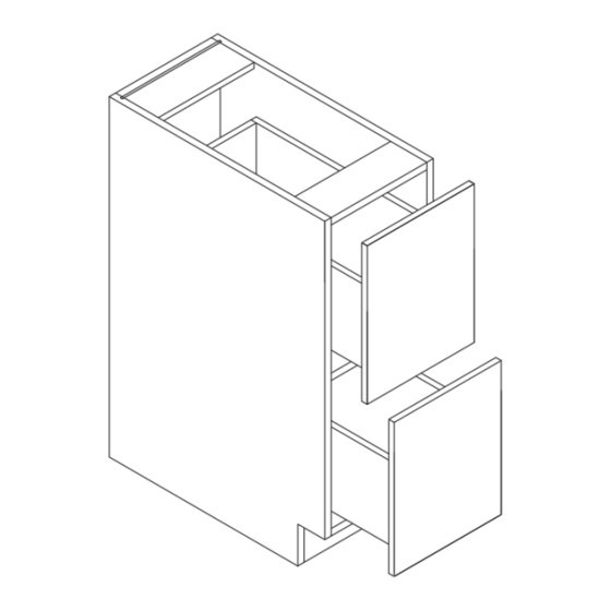 ROBERTO FIORE Cabinets To Go DC224 Instructions