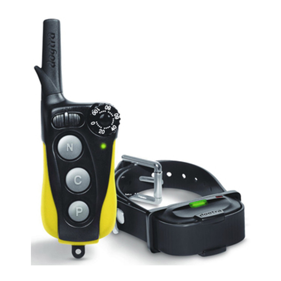 Dogtra iQ MINI - Dog System Manual