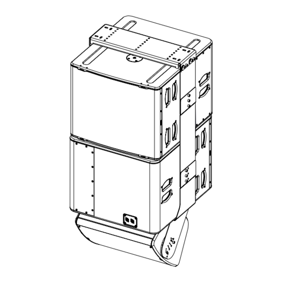 Nexo P15 Under 2xL18 Rigging System Quick Start Manual
