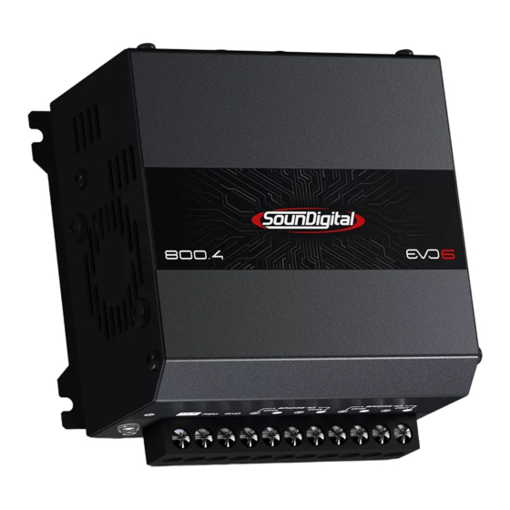 Soundigital 800.4 EVO6 Owner's Manual