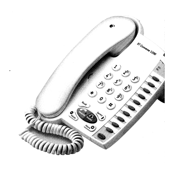 BT Converse 1200 User Manual
