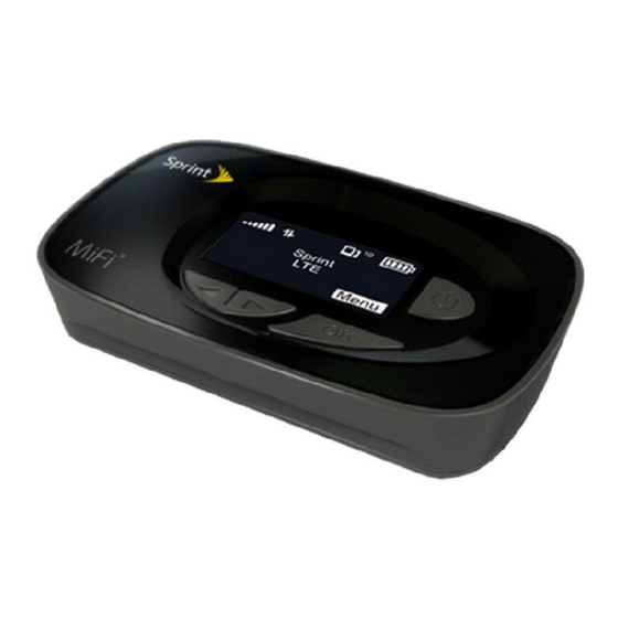 Novatel MiFi 500 LTE Manual