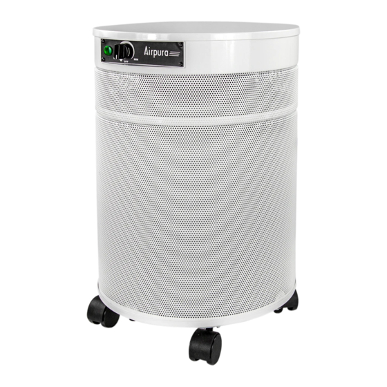 Airpura H600 Operating & Filter Replacement Directions