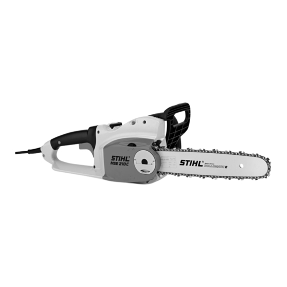 Stihl MSE 170 C Instruction Manual