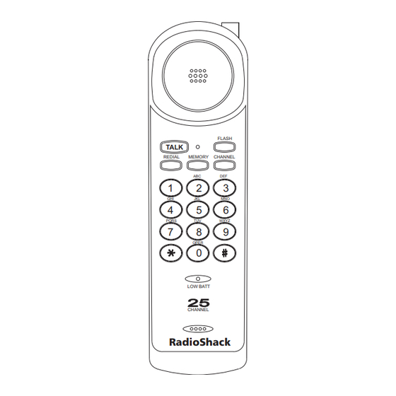 Radio Shack ET-551 Owner's Manual