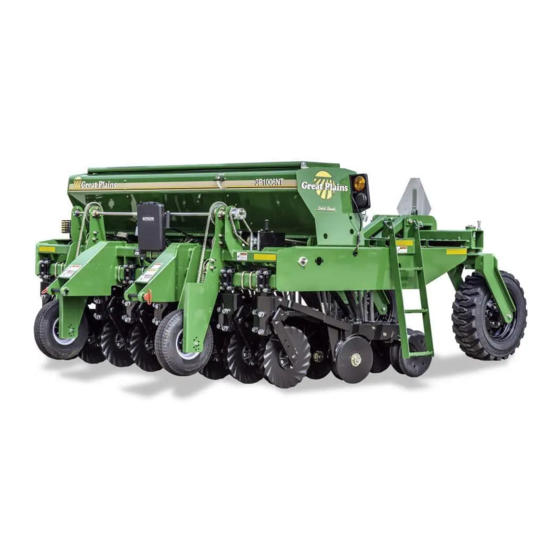 GREAT PLAINS 3P1006NT Operator's Manual