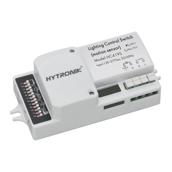 Hytronik HC419S Instruction Manual
