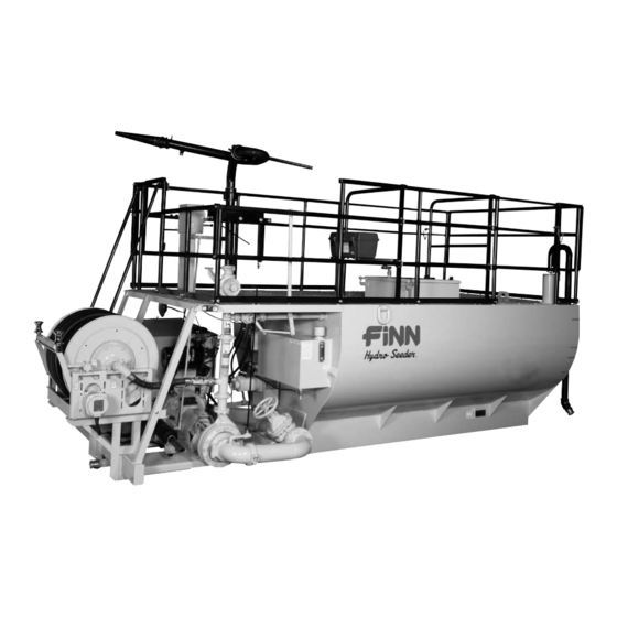 Finn HydroSeeder T170 SSA Parts And Operator's Manual