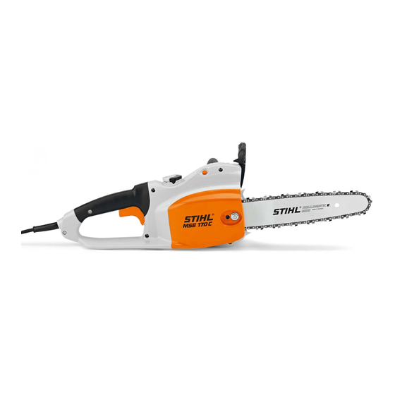Stihl MSE 170 C Instruction Manual