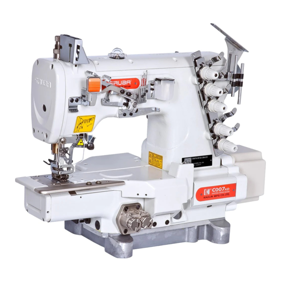 KAULIN MFG. CO. Siruba C007K Manual