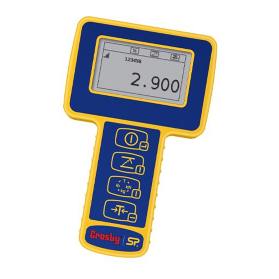 Crosby SP Handheld Plus SW-HHP User Manual
