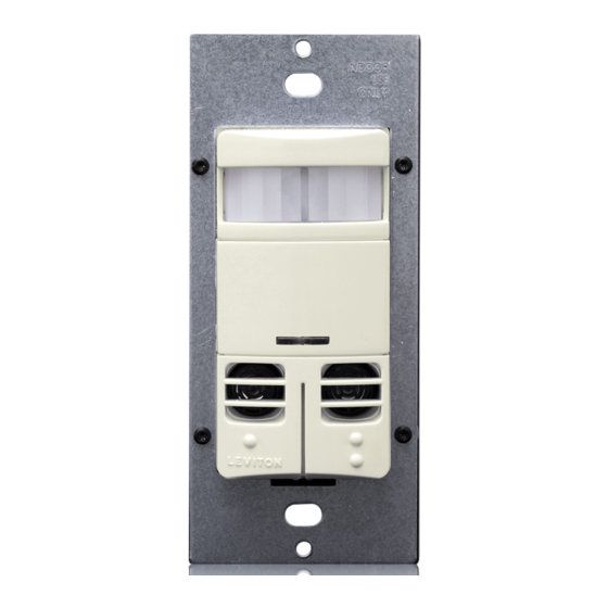 Leviton OSSMD-FT Install Manual
