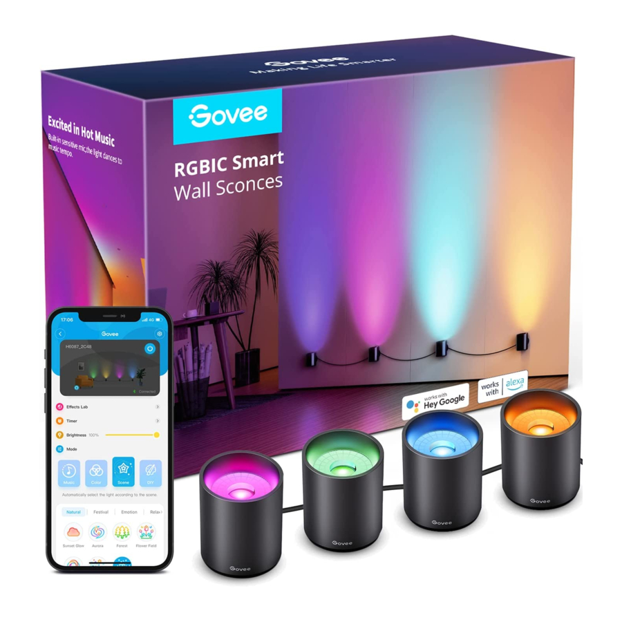 Govee H6087 Manuals