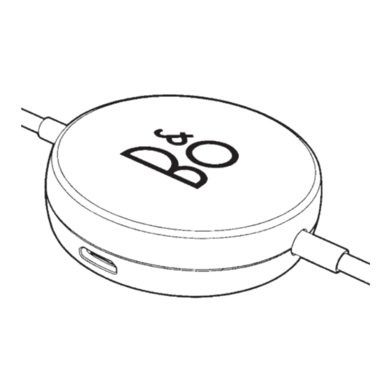 BeoPlay H3 ANC Manual