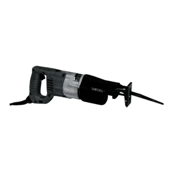 Milwaukee Amstar SAWZALLS 6507 Operator's Use & Care Manual