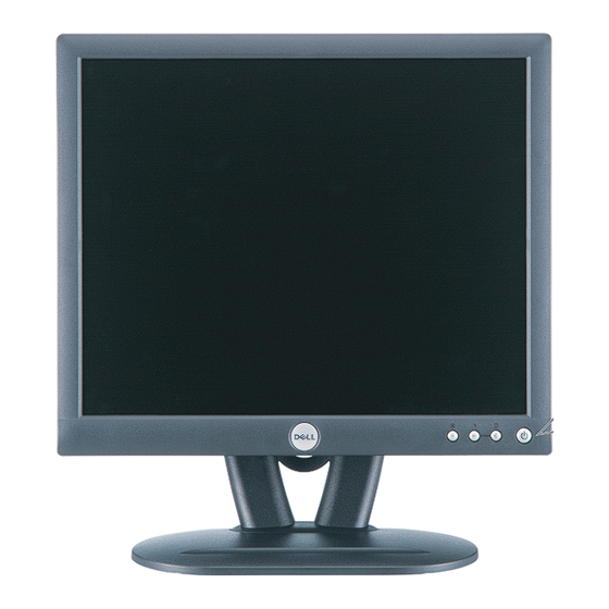 Dell E172FP Quick Setup Manual