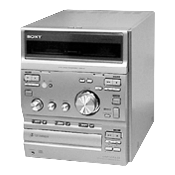Sony HCD-CP333 Service Manual
