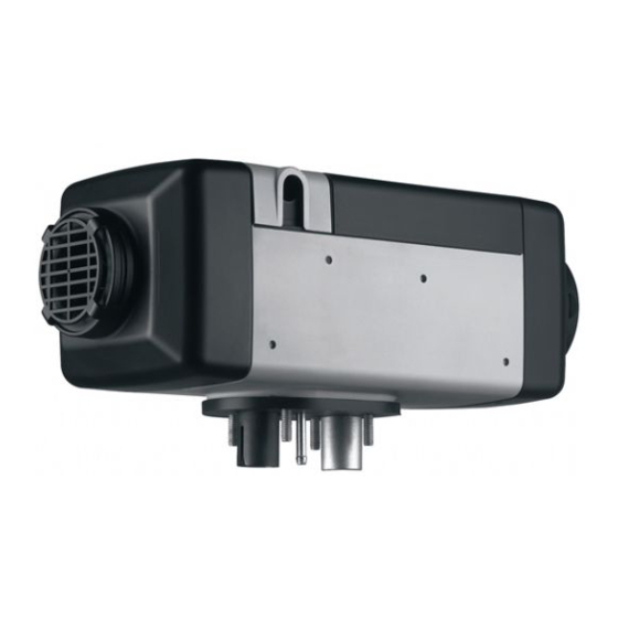 Webasto Air Top 2000 ST Installation Instructions Manual