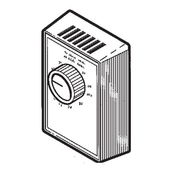 NuTone DH100W Manual