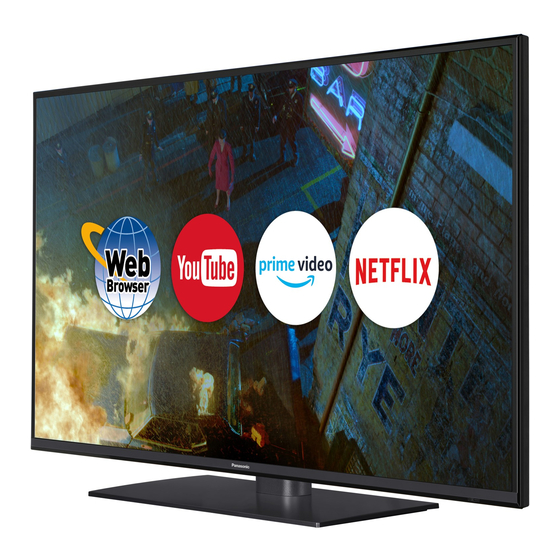 Panasonic TX-55FX555B Operating Instructions Manual