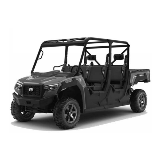 Cushman Hauler 4x4 Crew Diesel 2019 Operator's Manual