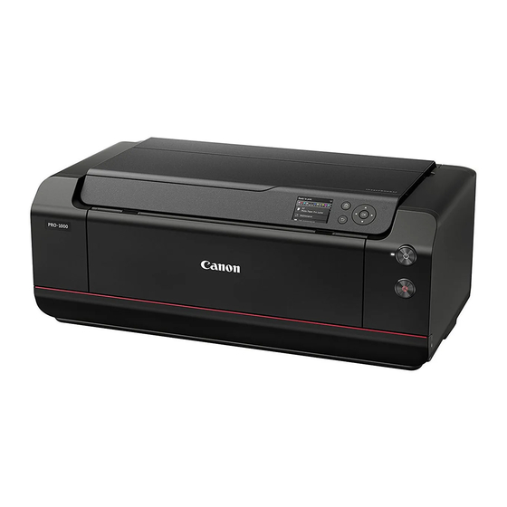 Canon imagePROGRAF PRO 1000 Installing Instructions